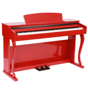 Piano Electronico Dp800 Rojo