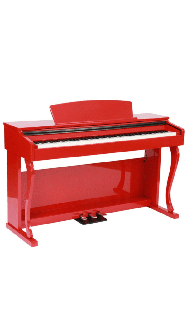 Piano Electronico Dp800 Rojo